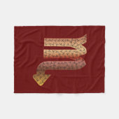 STERRENBEELD SCHORPIOEN - M FLEECE DEKEN (Voorkant (Horizontaal))