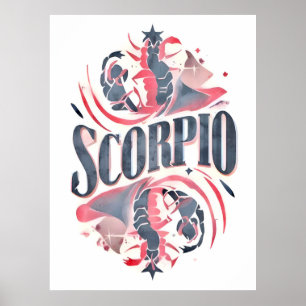 sterrenbeeld Schorpioen Poster