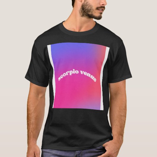 sterrenbeeld Schorpioen Venus T-shirt (Voorkant)