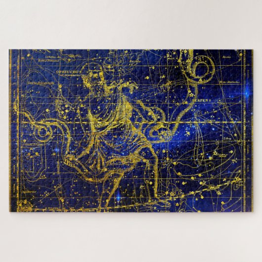 Sterrenbeeld Slangendrager Legpuzzel (Horizontaal)