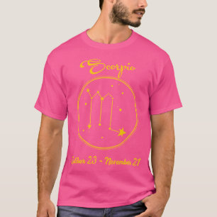 sterrenbeeld Sterrenbeeld Schorpioen Sterrenkunde T-shirt