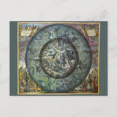  sterrenbeeld sterrenkunde briefkaart (Voorkant)