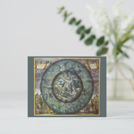  sterrenbeeld sterrenkunde kaart (Staand voorkant)