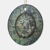  sterrenbeeld sterrenkunde keramisch ornament (Links)