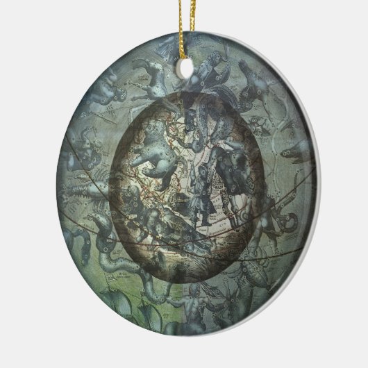  sterrenbeeld sterrenkunde keramisch ornament (Links)