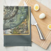  sterrenbeeld sterrenkunde theedoek (Quarter Fold)