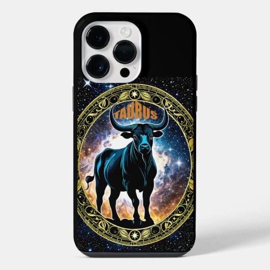 sterrenbeeld Stier iPhone Hoesje (Achterkant)