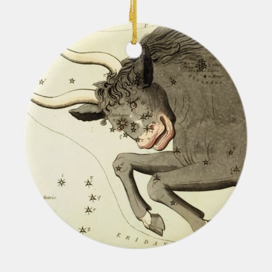 sterrenbeeld: Stier ornament (Achterkant)