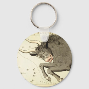 sterrenbeeld: Stier sleutelhanger