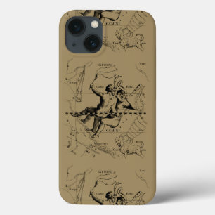 Sterrenbeeld Tweelingen Dierenriem Hevelius circa Case-Mate iPhone Case