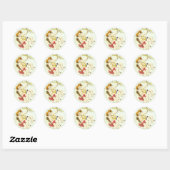 Sterrenbeeld: Tweelingen Ronde Sticker (Vel)