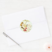 Sterrenbeeld: Tweelingen Ronde Sticker (Envelop)