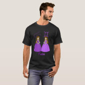 sterrenbeeld Tweelingen, sterrenbeeld Tweelingen, T-shirt (Voorkant volledig)