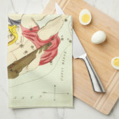 Sterrenbeeld: Tweelingen Theedoek (Quarter Fold)