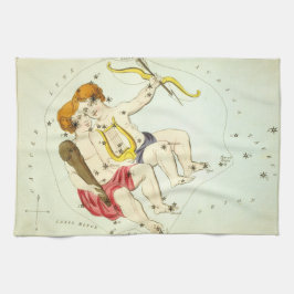 Sterrenbeeld: Tweelingen Theedoek