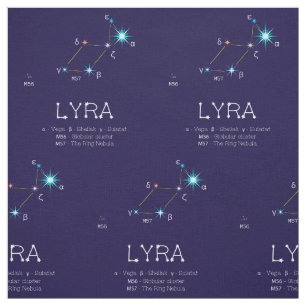 Sterrenbeeld van Lyra Stof