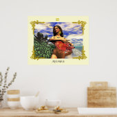 STerrenBEELD VERJAARDAGSTEKENS / WATerman Poster (Keuken)