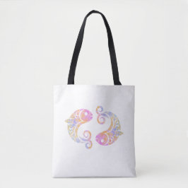 sterrenbeeld vissen tote bag