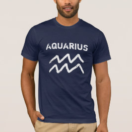 Sterrenbeeld Waterman Horoscoop Astrologie T-shirt