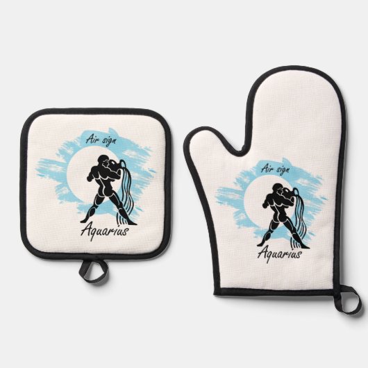 Sterrenbeeld - Waterman Ovenwant & Pannenlap Set (Voorkant)