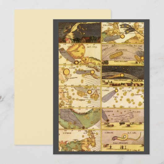  sterrenbeelden, Antiek sterrenkunde & Sterren (Voorkant / Achterkant)