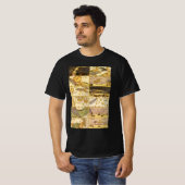 sterrenbeelden, Antiek sterrenkunde & Sterren T-shirt (Voorkant volledig)