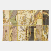  sterrenbeelden, Antiek sterrenkunde & Sterren Theedoek (Horizontaal)