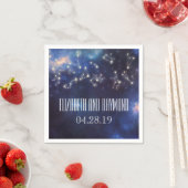 sterrenbeelden | Constellation Sterrennacht Weddin Servetten (Insitu)