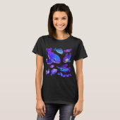Sterrenbeelden in de oceaan t-shirt (Voorkant volledig)