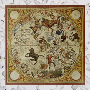 Sterrenbeelden Noordelijke Hemel Vintage Astronomi Legpuzzel