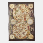 Sterrenbeelden, Oude Astronomie, Frederik de Wit Theedoek (Verticaal)