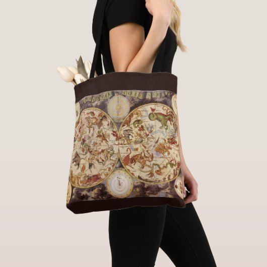 Sterrenbeelden, Oude Astronomie, Frederik de Wit Tote Bag (Dichtbij)