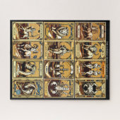  sterrenbeelden puzzel – Tarot-geïnspireerde Astro Legpuzzel (Horizontaal)