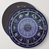 Sterrenbeelden Ronde Button 6,0 Cm (Voorkant /achterkant)
