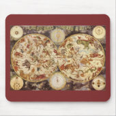 Sterrenbeelden,  sterrenkunde, Frederik de Wit Muismat (Voorkant)