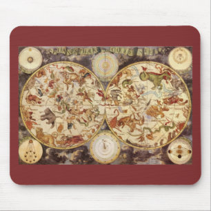 Sterrenbeelden, sterrenkunde, Frederik de Wit Muismat