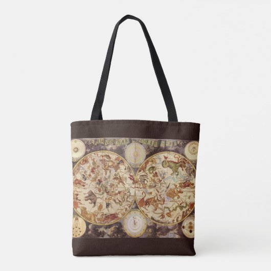Sterrenbeelden,  sterrenkunde, Frederik de Wit Tote Bag (Achterkant)