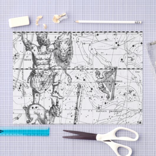  sterrenbeelden tissuepapier (Craft)