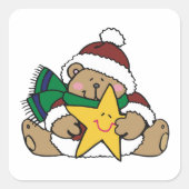 SterrenBeer Vierkante Sticker (Voorkant)