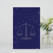 sterrenbibliotheek briefpapier (Staand voorkant)