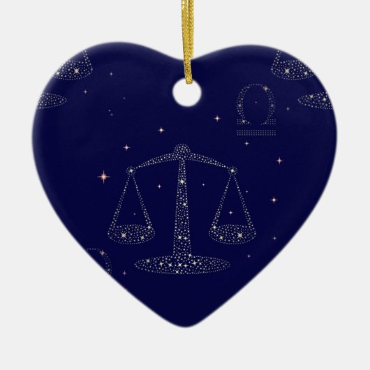 sterrenbibliotheek keramisch ornament (Voorkant)