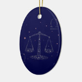 sterrenbibliotheek keramisch ornament (Links)