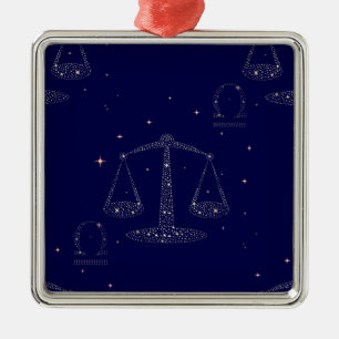 sterrenbibliotheek metalen ornament