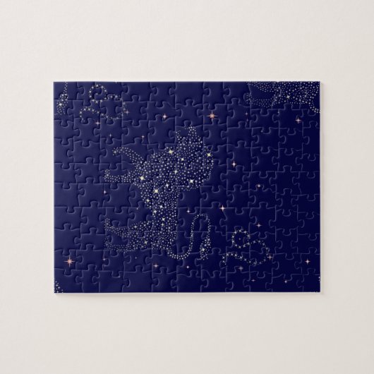 sterrenblad legpuzzel (Horizontaal)