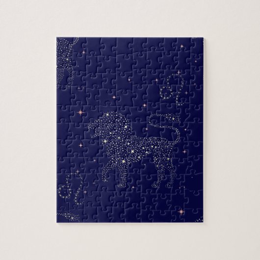 sterrenblad legpuzzel (Verticaal)