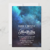 Sterrenblauwe nevel Modern wicca handfasting Kaart (Voorkant)