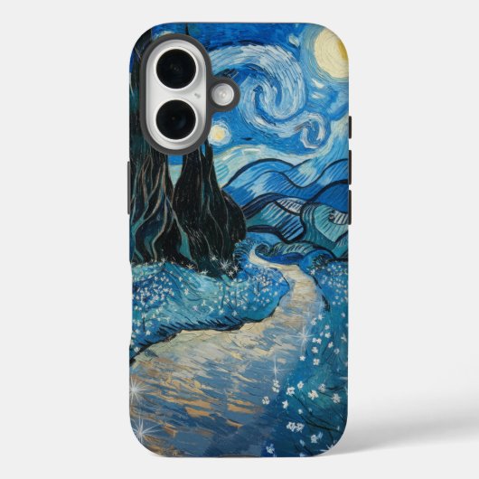 Sterrenbloeiende nacht Case-Mate iPhone case (Achterkant)