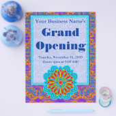 Sterrenbloem op maat flyers (Enkel)