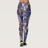 Sterrenbloemen Leggings (Achterkant)