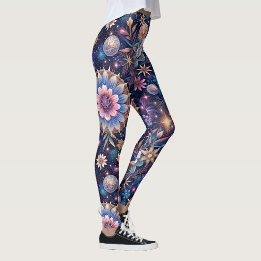 Sterrenbloemen Leggings (Rechts)